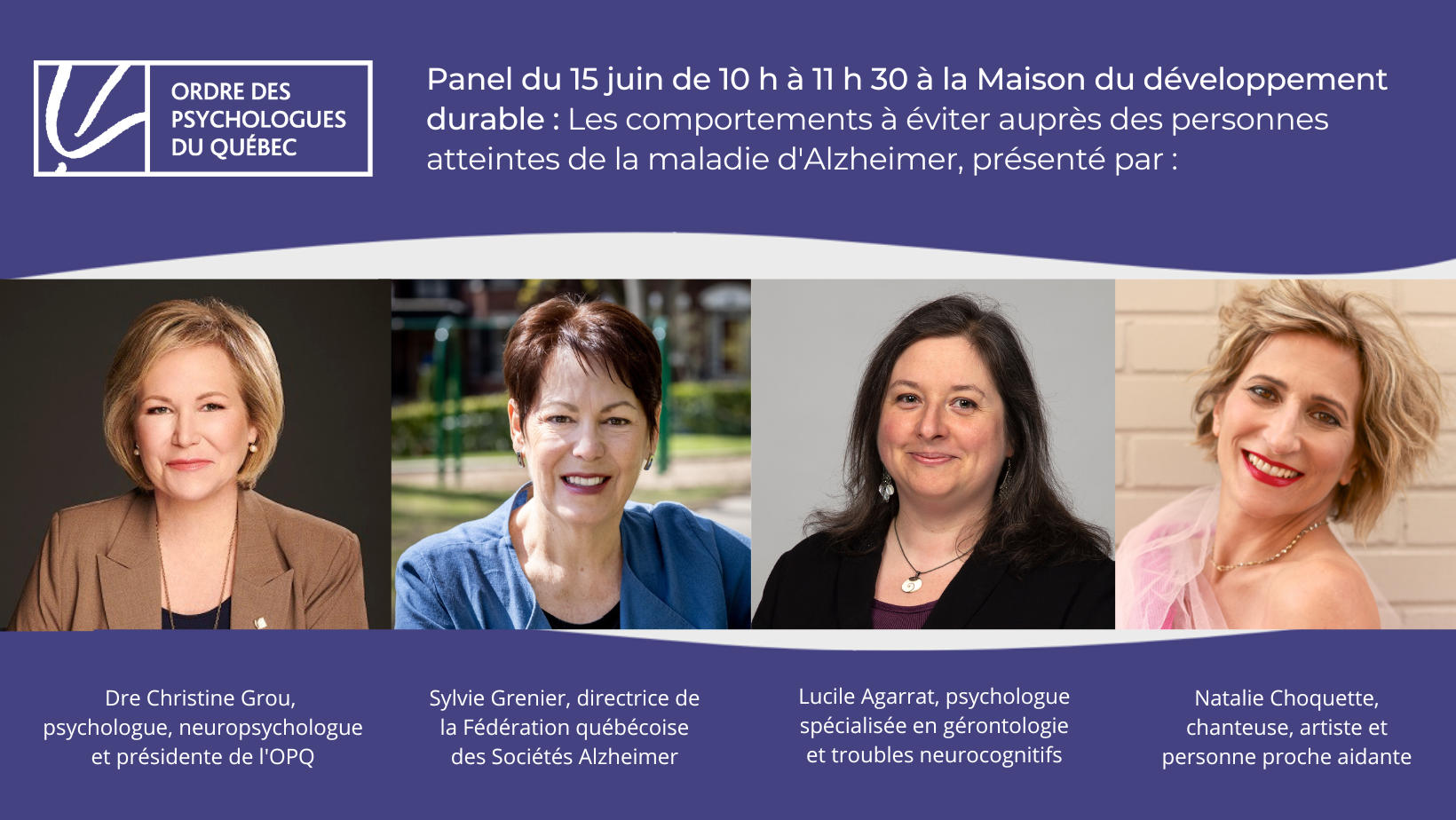 Invitation au panel grand public : Les comportements à éviter auprès des personnes atteintes de la maladie d’Alzheimer