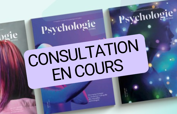 Consultation Léxi à propos du magazine Psychologie Québec